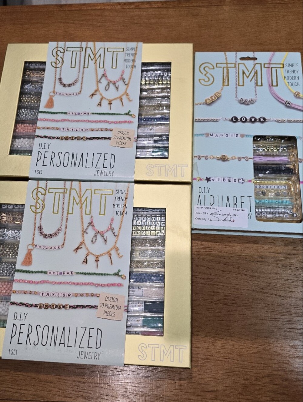3 DIY Personalized Accessories Kit - STMT: Beads Bracelet & Craft Kit